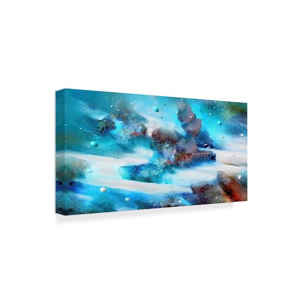 RUNA 'Frozen Planet' Canvas Art,10x19